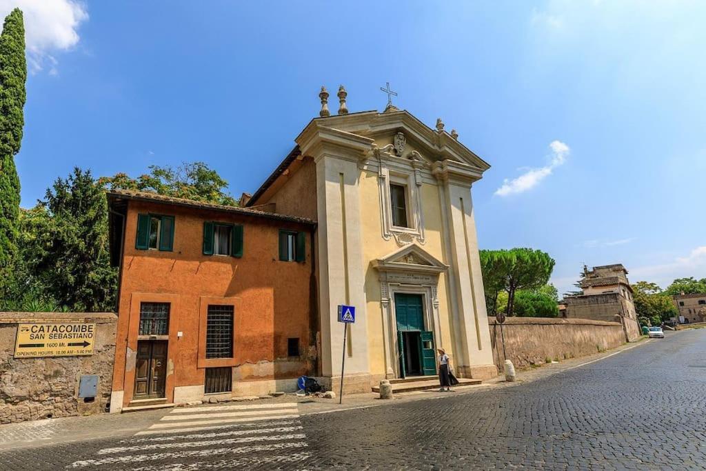 Rooftop Appia Antica,Silenzioso Riservato Two Bedrooms Two Bathrooms Rom Exteriör bild
