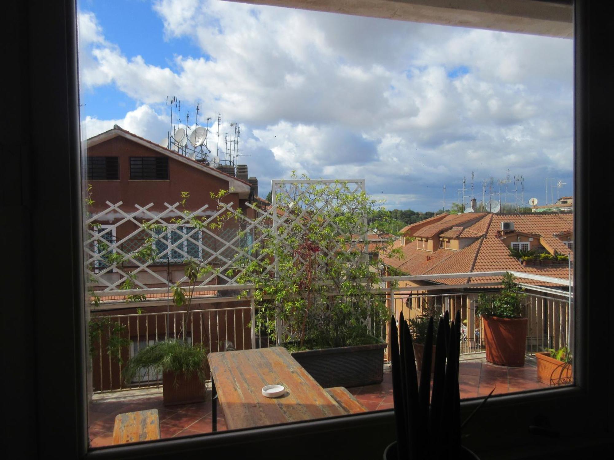 Rooftop Appia Antica,Silenzioso Riservato Two Bedrooms Two Bathrooms Rom Exteriör bild